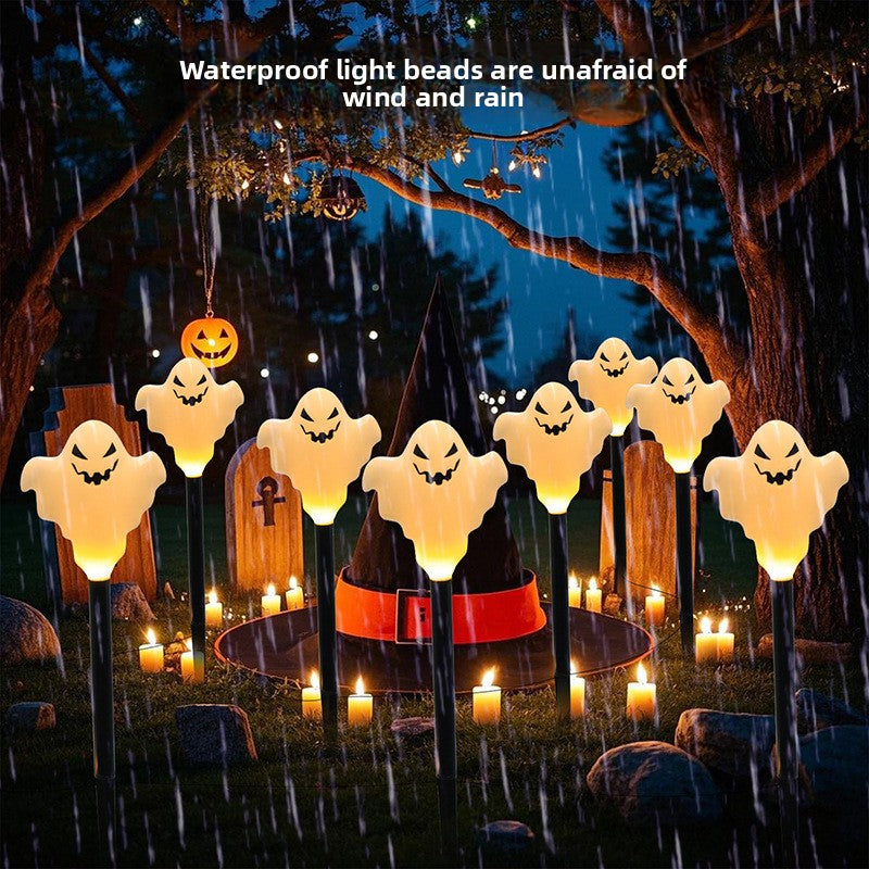 Halloween Solar Pumpkin Garden Stake Light
