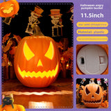 Halloween LED Pumpkin Decorations - Plastic