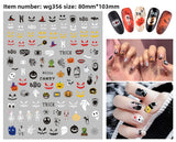 Halloween Nail Stickers - Vinyl