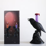 Halloween Crow LED Flameless Candle - Plastic