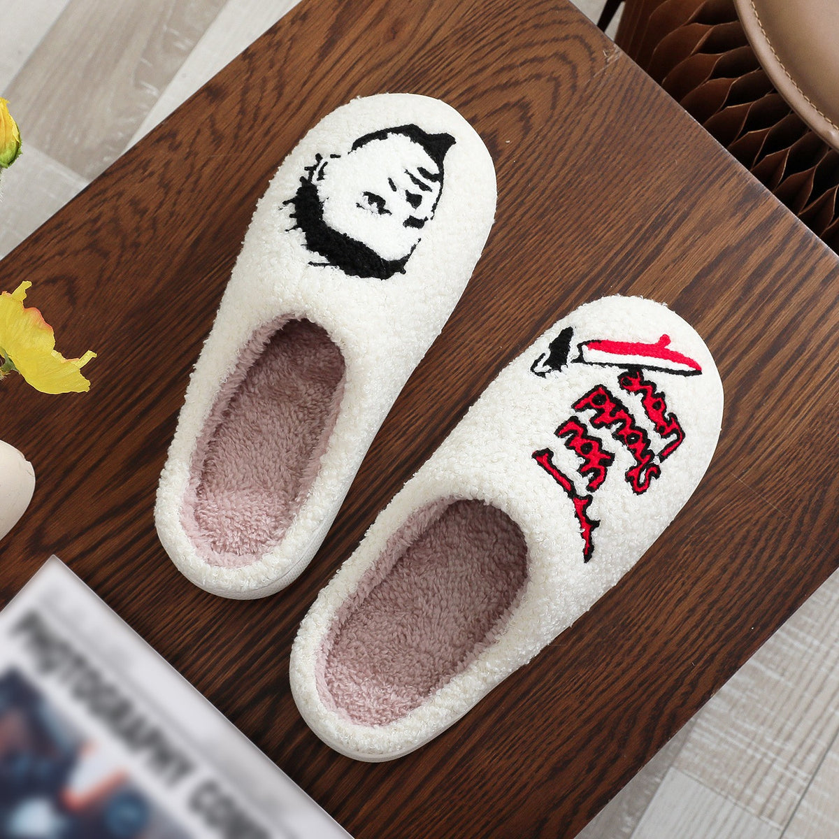Halloween Novelty Plush Slippers