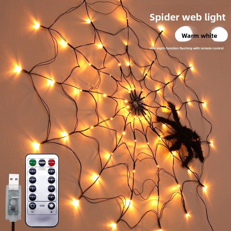 Halloween Glowing Spider Lights