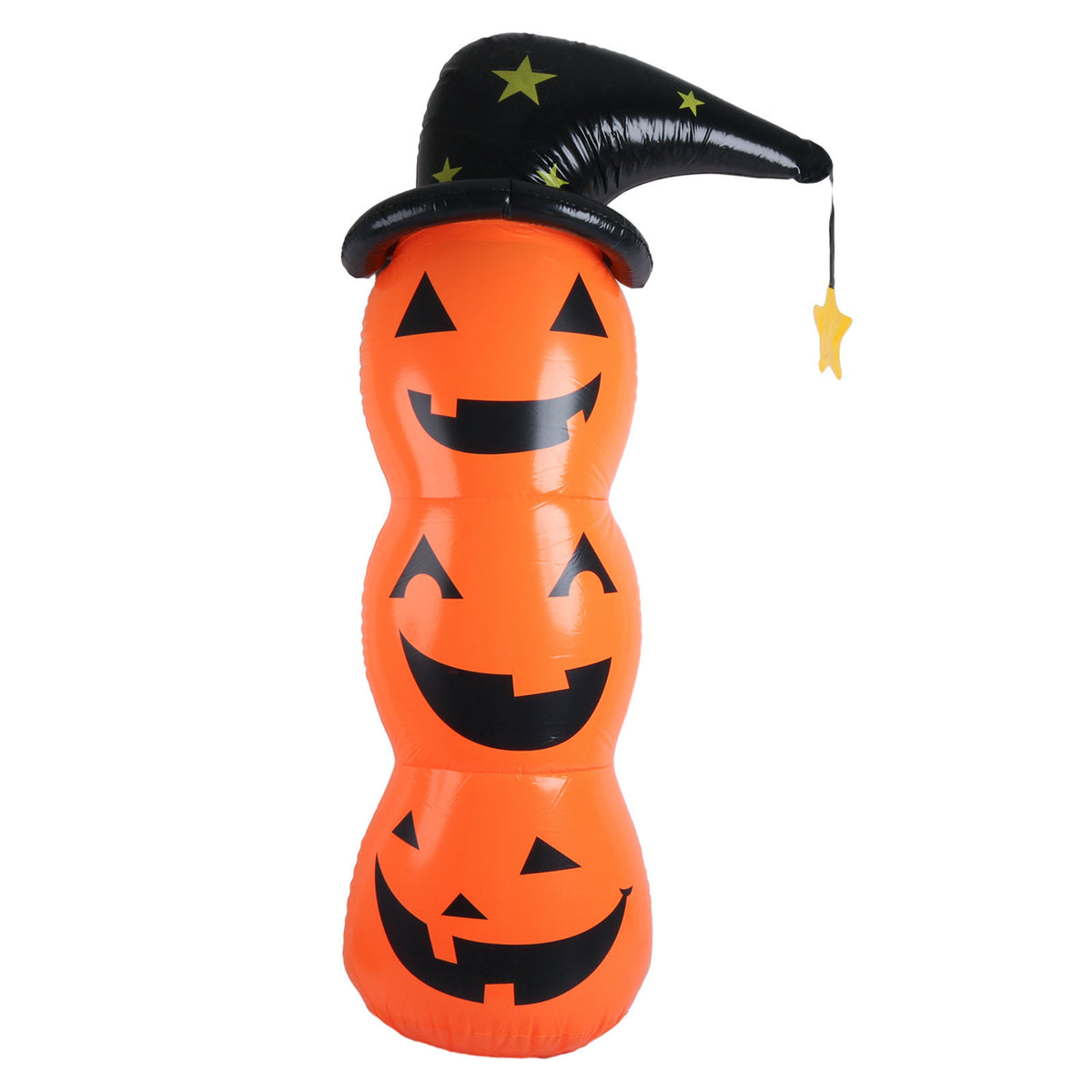 Halloween Inflatable Pumpkin Man Tumbler - PVC