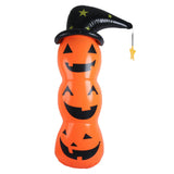Halloween Inflatable Pumpkin Man Tumbler - PVC