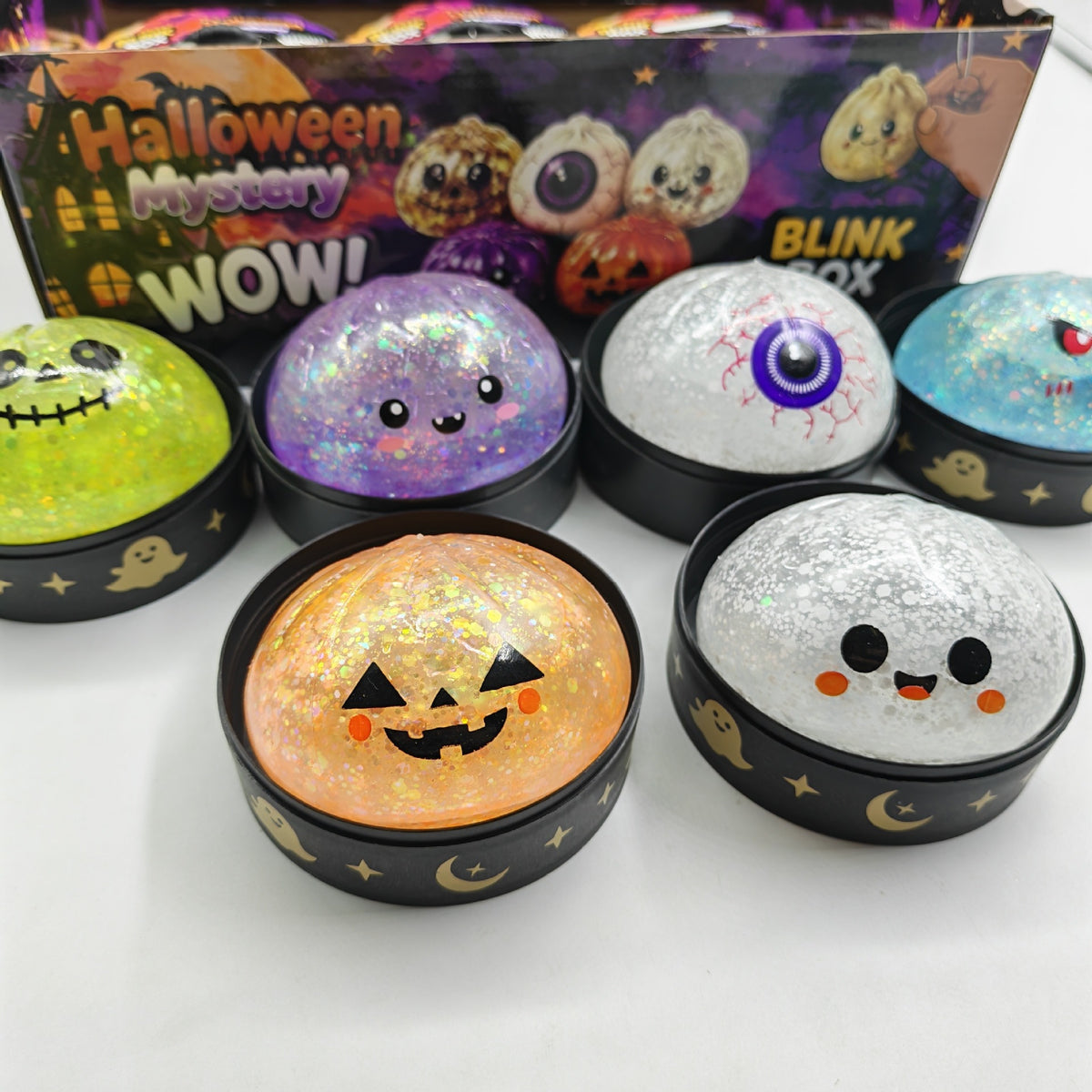Halloween Ghost Squeeze Fidget Toy - TPR