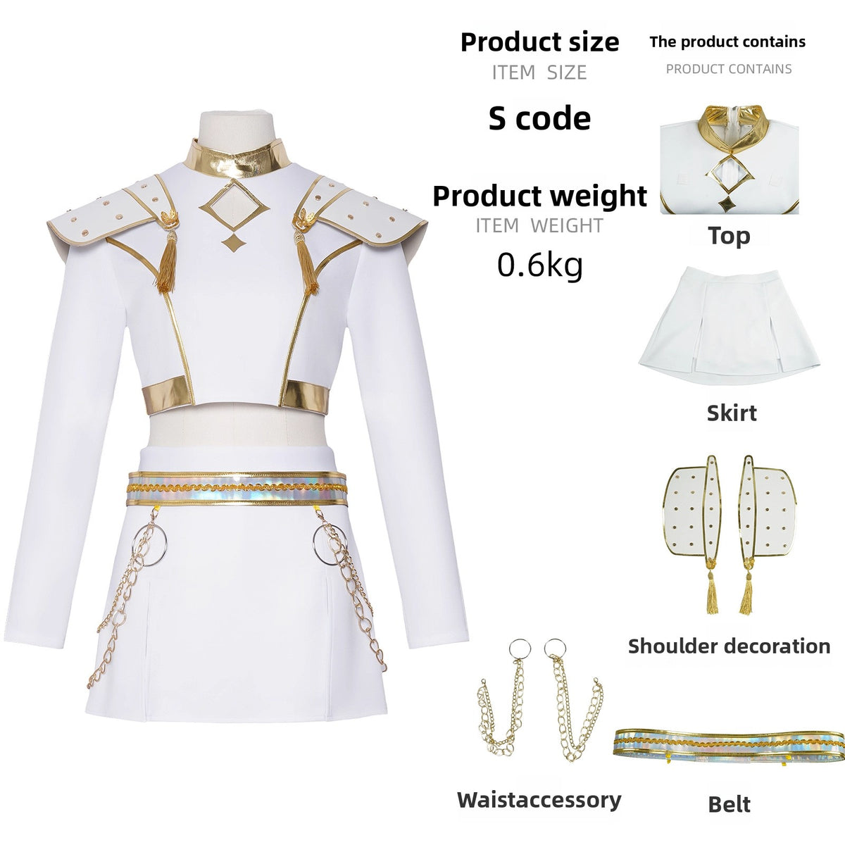 Halloween Polyester Blend Performance Costume