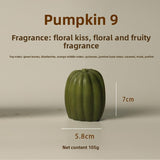 Halloween Pumpkin-Shaped Scented Candles