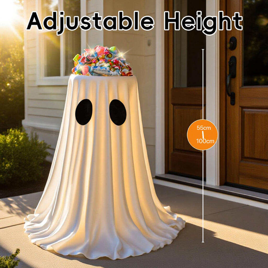 Halloween Ghost Candy Bowl Decoration - Cloth