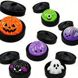 Halloween Ghost Dumpling Squeeze Toy with Steamer - TPR