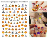 Halloween Nail Stickers - Vinyl
