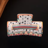 Halloween Pumpkin Ghost Hair Clip - PVC