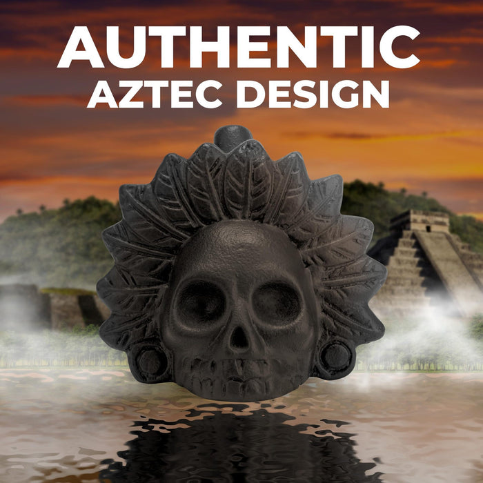 Halloween Aztec-Style Ceramic Whistle