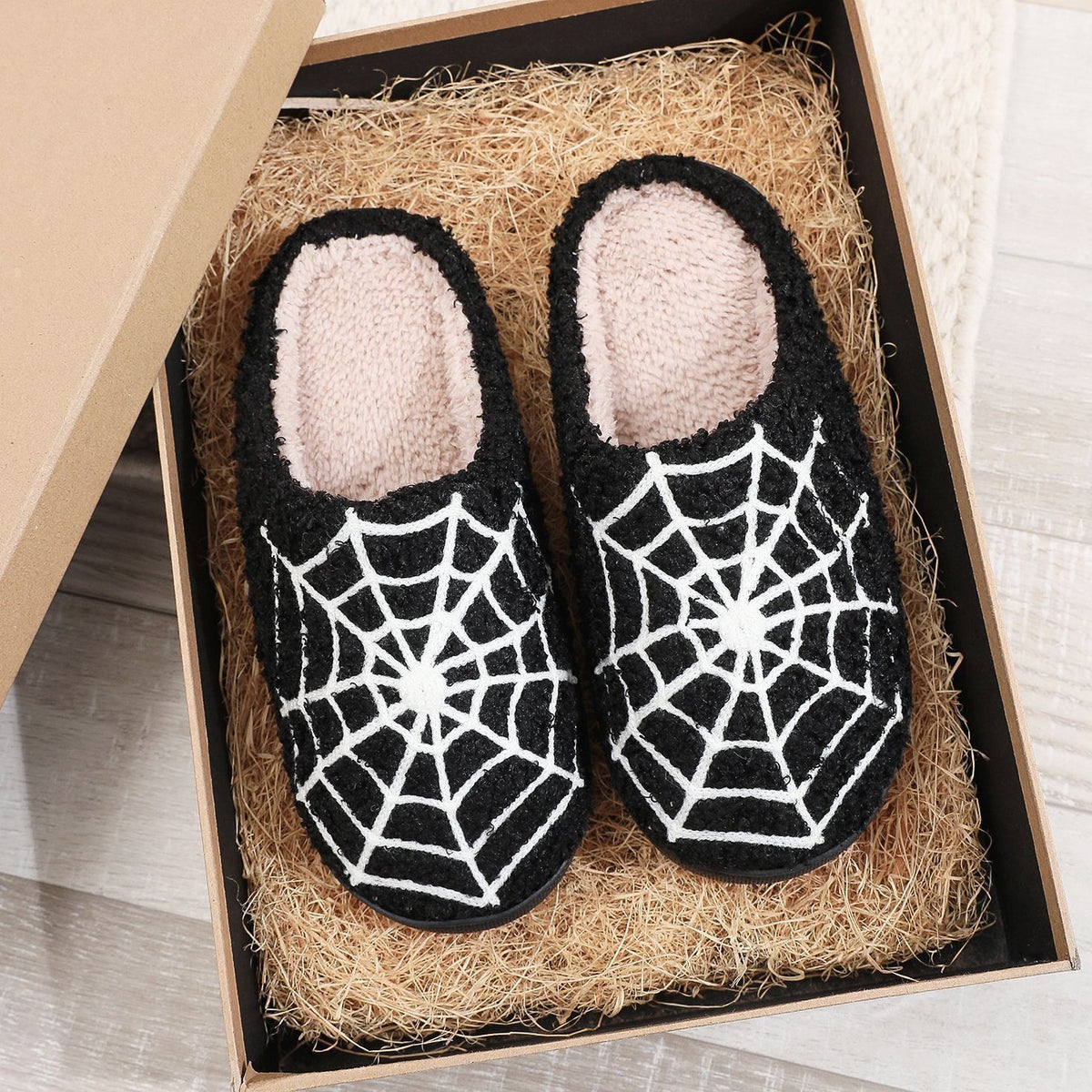 Halloween Plush House Slippers