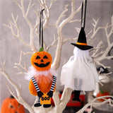 Halloween Hanging Decorations - Pumpkin, Cat, Ghost and Skull - Polyester