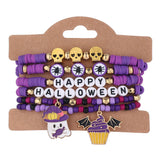 Halloween Alloy Charm Bracelet