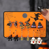Cartoon Halloween Earrings Set