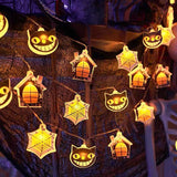 Halloween LED String Lights - Battery Box Power