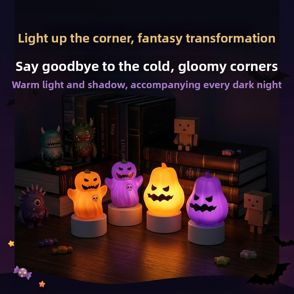 Halloween Pumpkin and Ghost Decorative Lights
