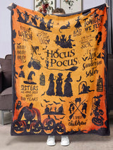 Halloween Printed Flannel Blanket
