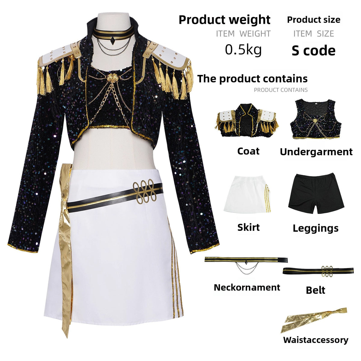 Halloween Polyester Blend Performance Costume