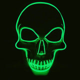 Halloween Glow-in-the-Dark Masks - Plastic