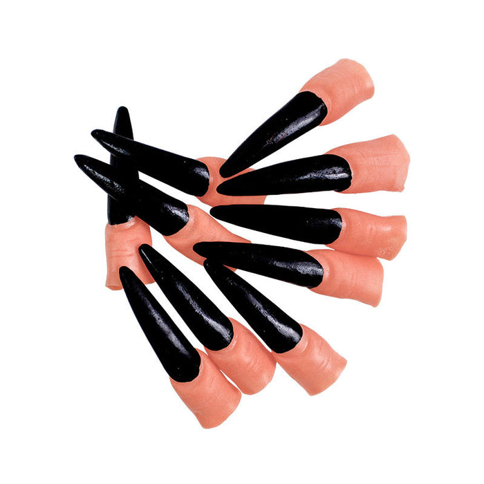 Halloween Witch Nail and Zombie Finger Costume Props - Vinyl