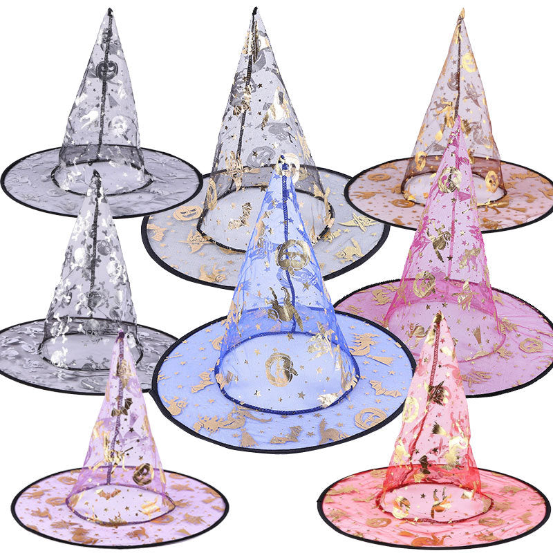 Halloween Light-Up Witch Hat