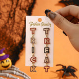 Cartoon Halloween Earrings Set