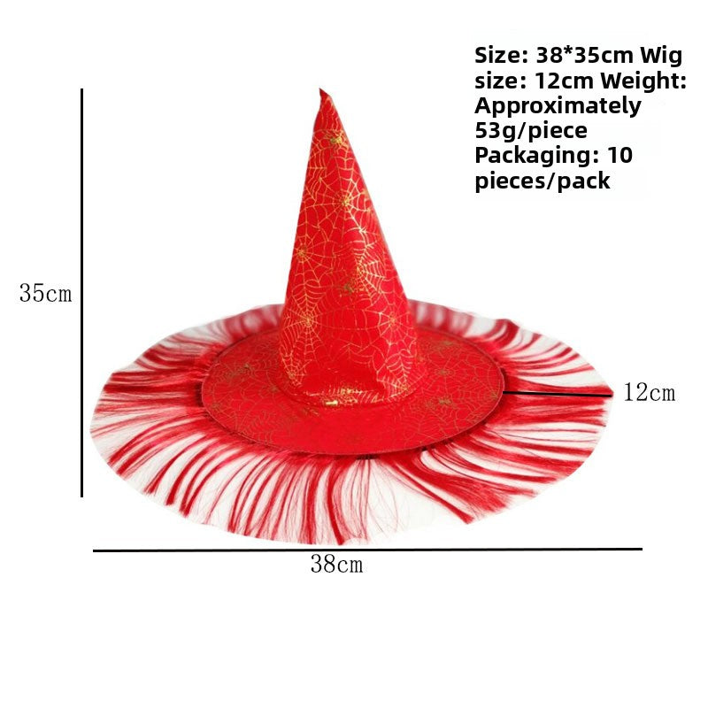 Halloween Witch Hat Costume Accessory