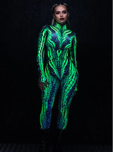 Halloween 3D Print Costume Bodysuit