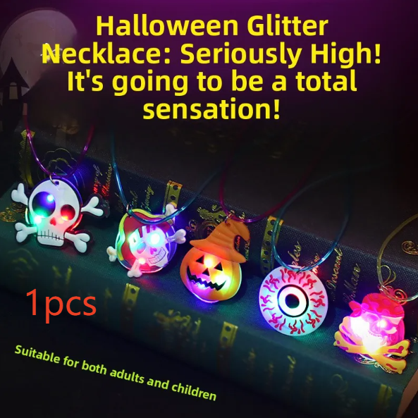 Halloween and Christmas LED Light-Up Accessories - Plastic