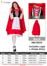 Halloween Witch Costume Dress - Cotton