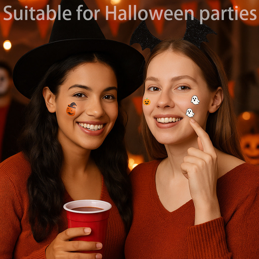 Halloween Makeup Pimple Stickers