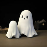 Halloween White Ghost Resin Ornament