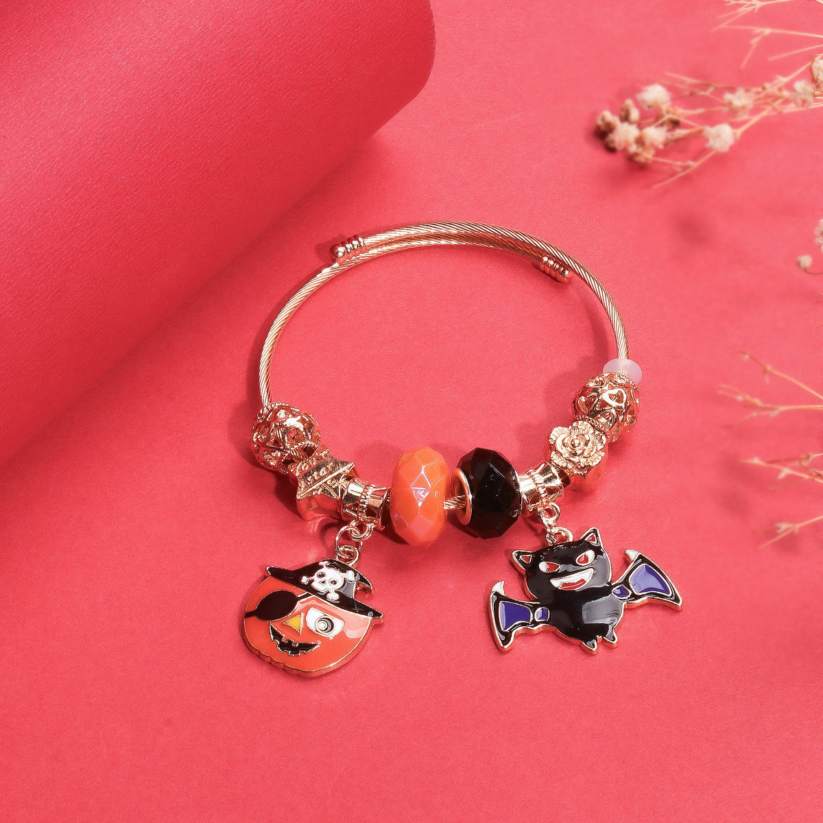 Halloween DIY Beaded Bracelet