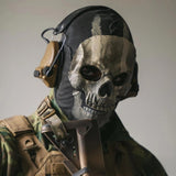 Halloween Latex and Fabric Ghost Mask