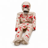 Halloween Sound-Activated Sitting Corpse Prop