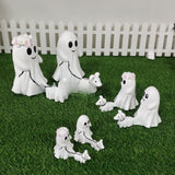 Halloween Ghost Lamb Decor - Resin