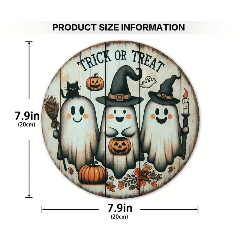 Halloween Wooden Sign - Boxwood