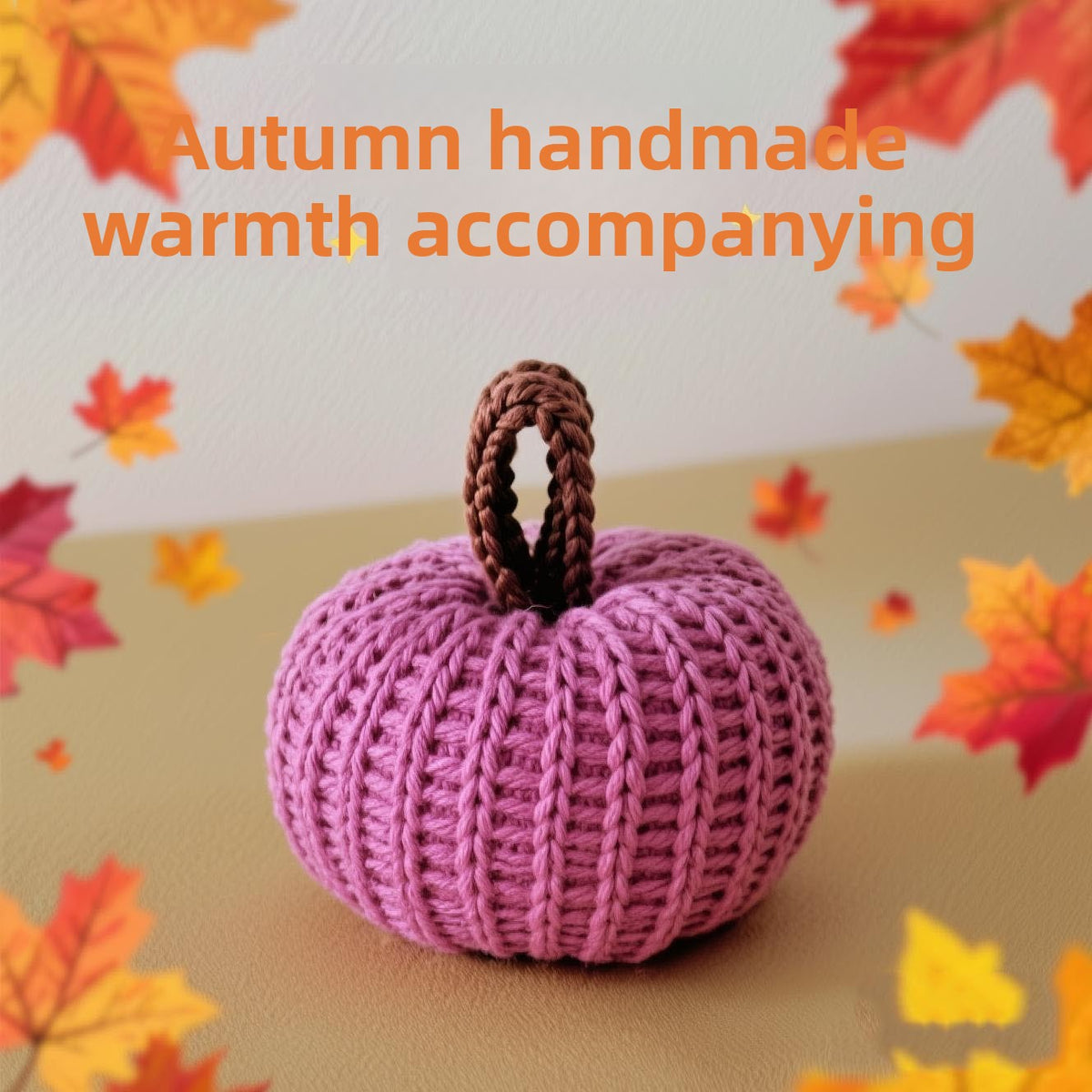 Halloween Fabric Pumpkin Decoration - Polyester