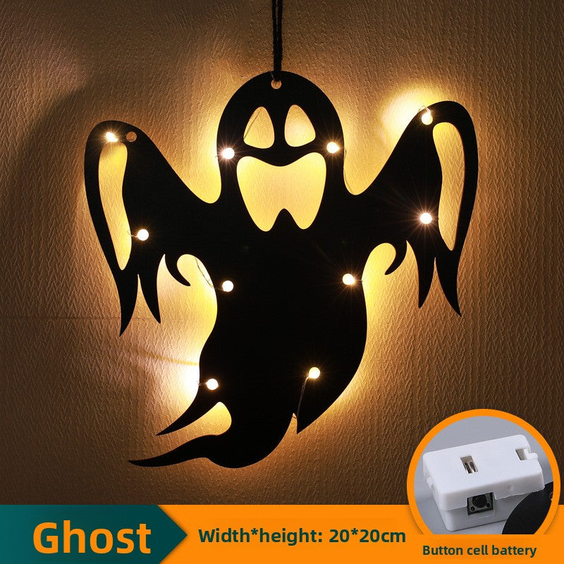 Halloween Light-Up Hanging Decorations - Plastic
