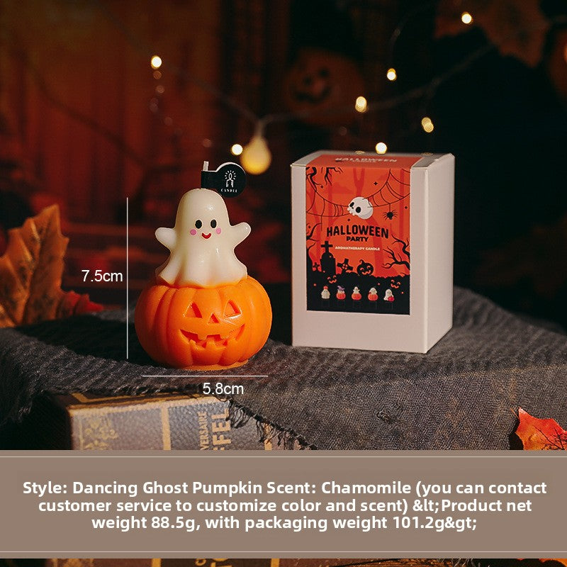 Halloween Pumpkin Scented Candles