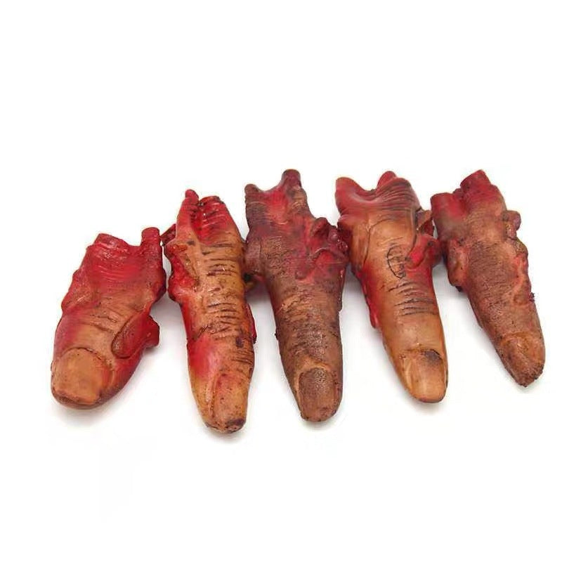 Halloween Fake Eyeballs, Fingers and Ears Props - Vinyl