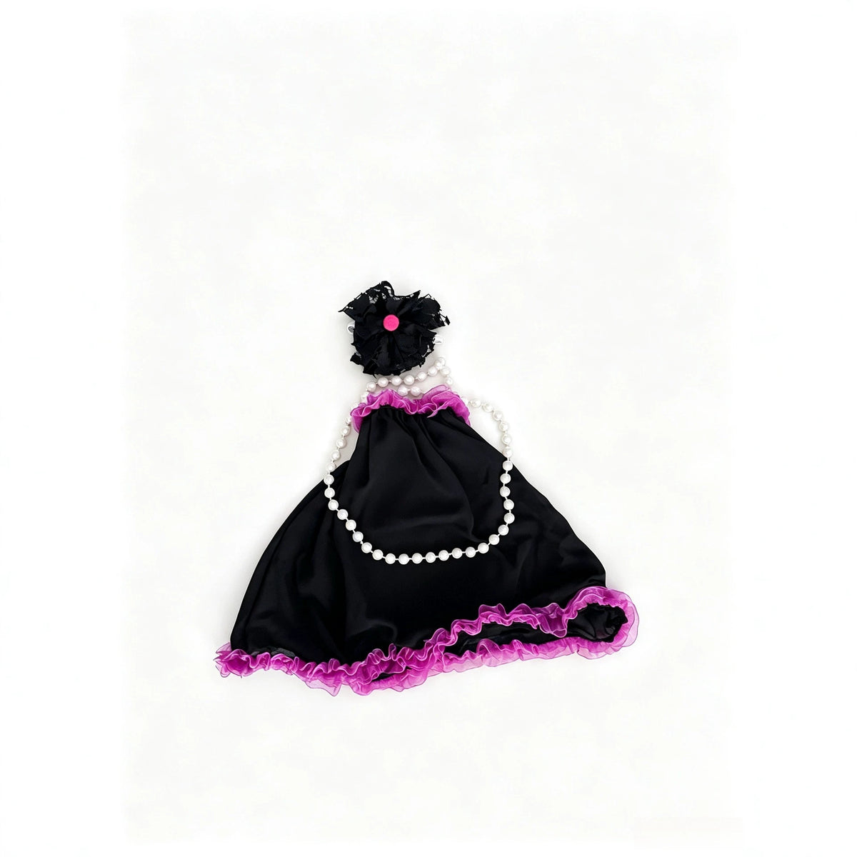 Halloween Porch Goose Costume - Black and Purple - Cloth