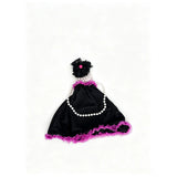 Halloween Porch Goose Costume - Black and Purple - Cloth