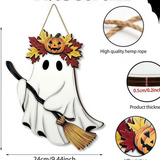 Halloween Wooden Door Sign