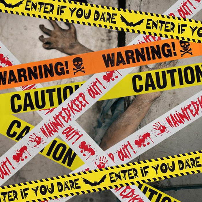 Halloween Warning Tape