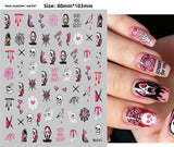Halloween Nail Stickers - Vinyl