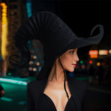 Halloween Witch Hat with Chin Cord - Polyester