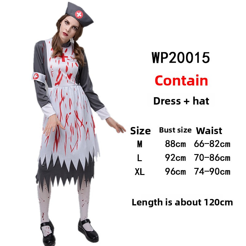 Halloween Witch Costume Dress - Cotton
